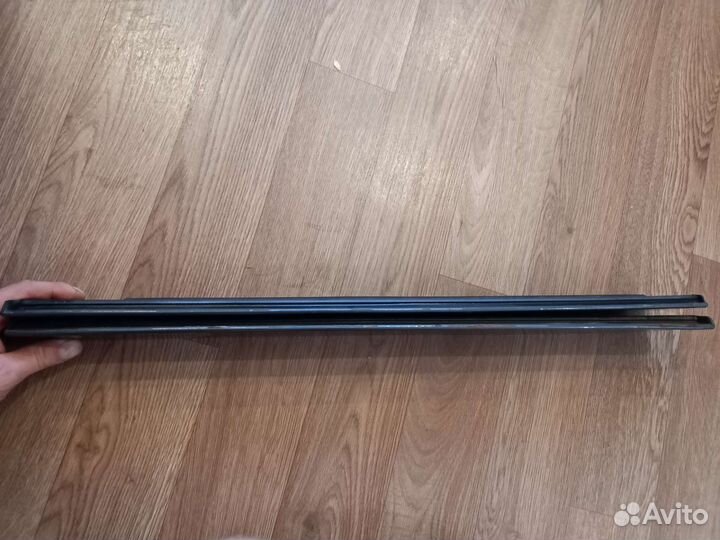 Молдинги задней двери audi a4 b6