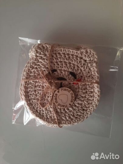 Вязаные подставки 