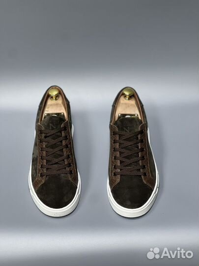 Кеды мужские натуральная замша