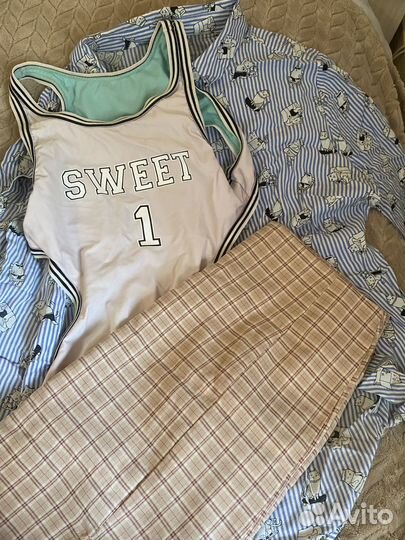 Одежда женская. Пакет с вещами