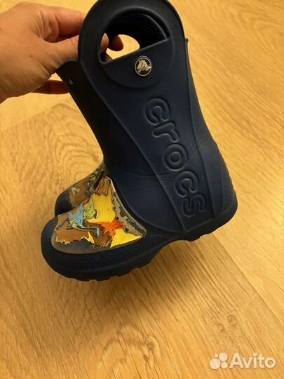 Резиновые сапоги crocs c10