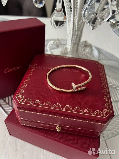 Браслет cartier гвоздь juste un clou классика