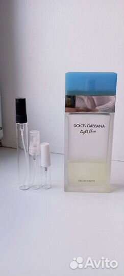 Dolce gabbana Light blue. Распив