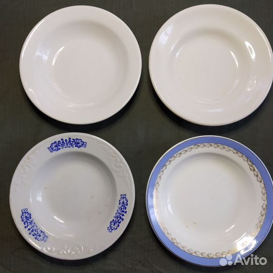 Тарелки СССР пирожковые Дулево Зик