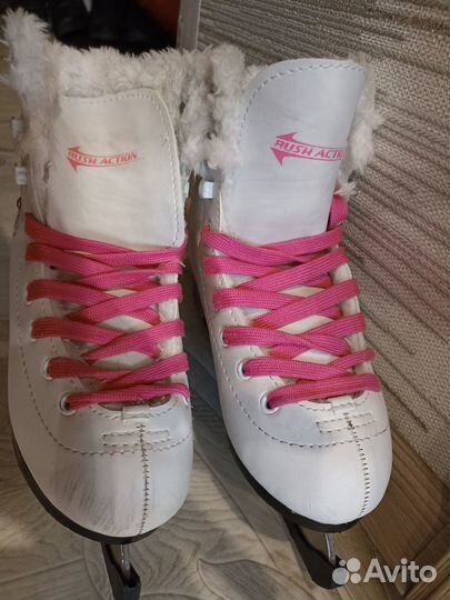 Коньки размер 31/32 для девочек
