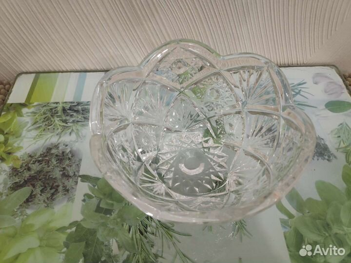 Ваза хрустальная СССР