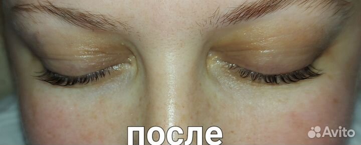 Ламинирование и окрашивание ресниц