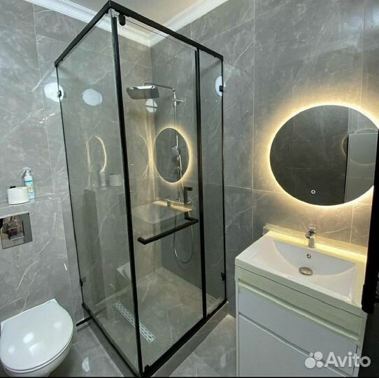 Душевые кабины под ключ