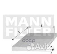 Фильтр салона CU21008 mann-filter