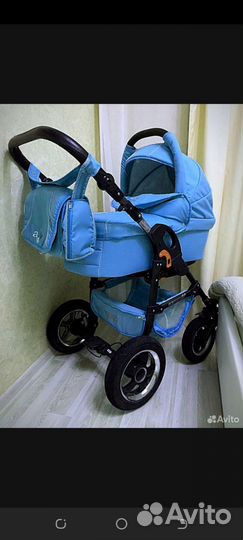 Коляска 3 в 1 в хорошем состоянии после химчистки