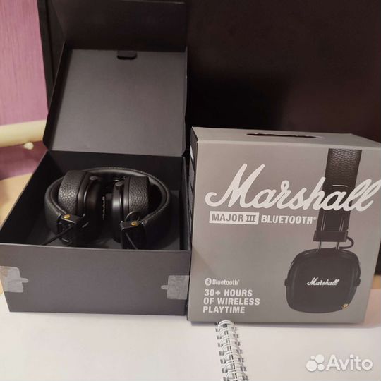 Беспроводные наушники Marshall major 3 новые