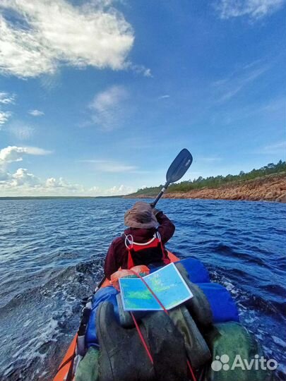 Аренда байдарки двухместной / прокат каяка, сплавы