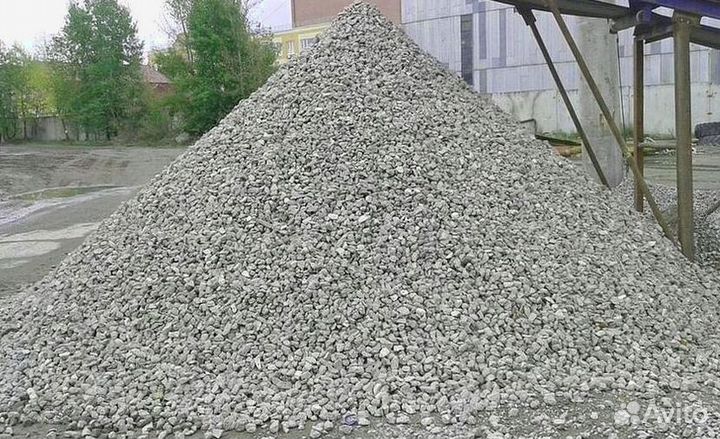 Вторичный щебень доставка / Газон / ЗИЛ