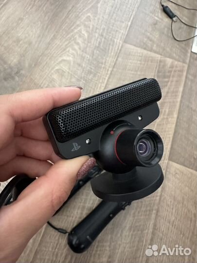 Sony playstation 3 move + камера eye