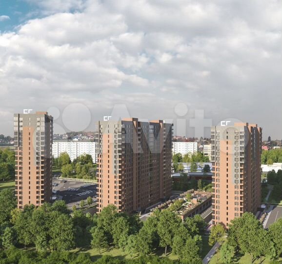 2-к. квартира, 57 м², 7/19 эт.
