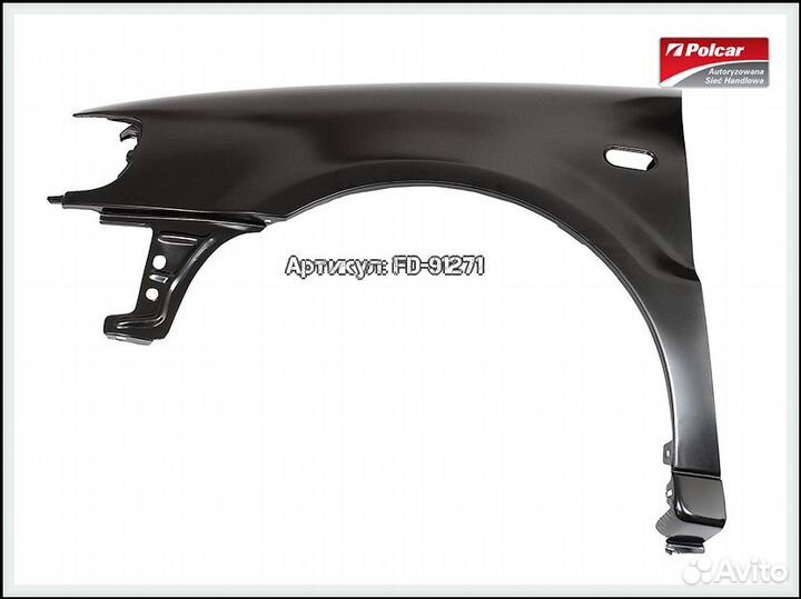 Крыло переднее левое фольксваген Polo