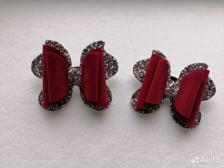 Бантики для волос ручной работы