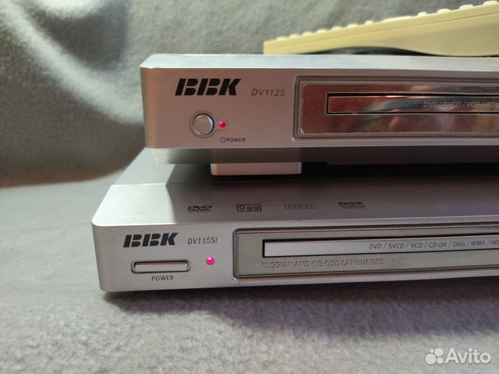 Два DVD плеера BBK рабочие