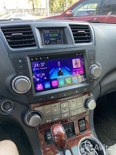 Магнитола Toyota Highlander 2007 - 2013