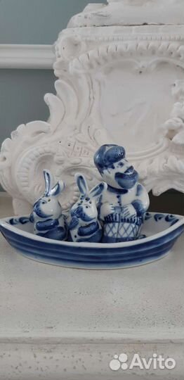 Набор для специй Гжель