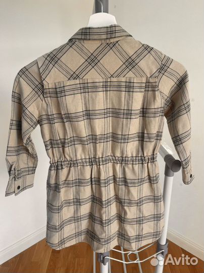Платье рубашка zara