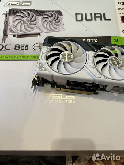 Rtx 4060 OC 8gb asus dual white