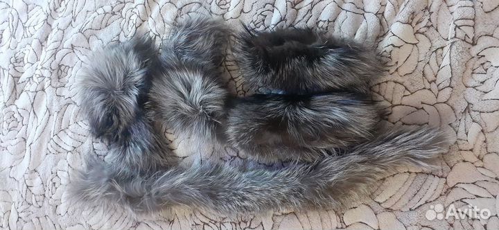 Воротник из чернобурки