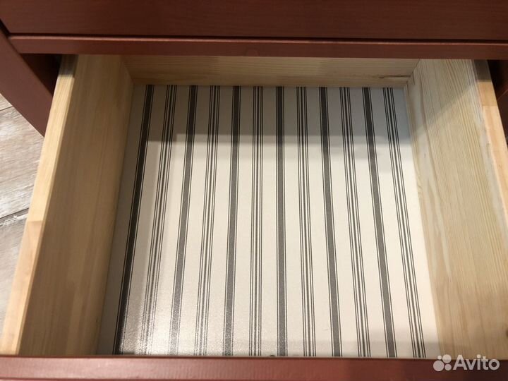 Тумба прикроватная IKEA красная