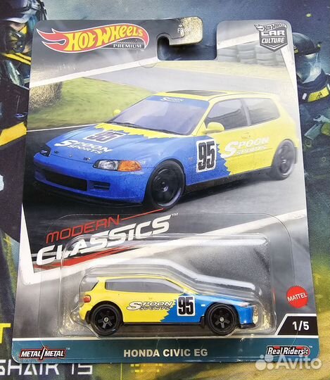 Hot Wheels Premium Honda Civic EG