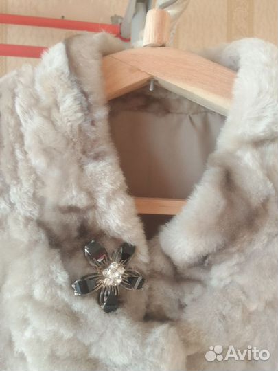 Жилетка меховая женская 48 50 размер