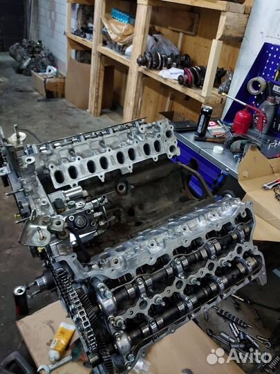 Двигатель 1VD / toyota Land Cruiser 200