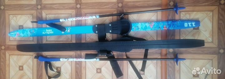 Лыжи детские 120 см