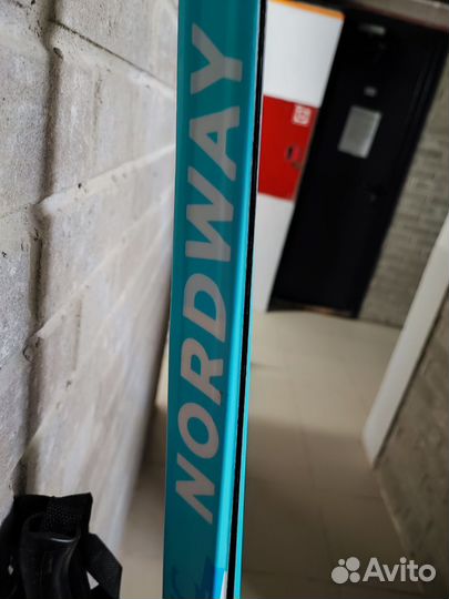 Лыжи беговые детские 160 комплект с ботинками