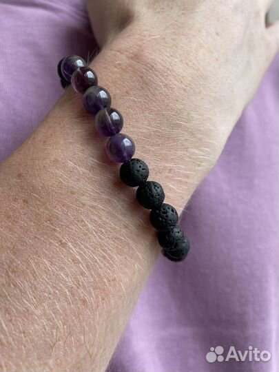 Браслет мужской из натуральных камней