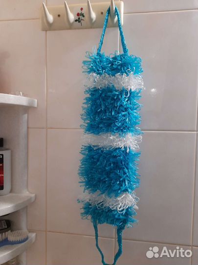 Мочалка ручной работы