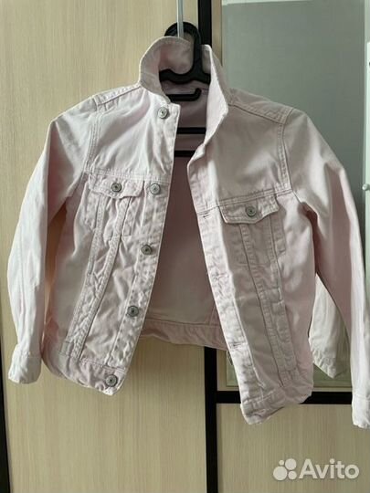Джинсовая куртка для девочки zara