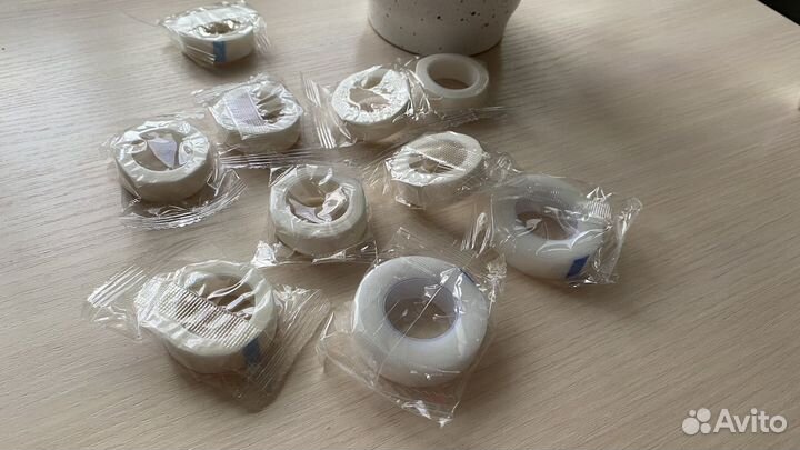 Скотч для наращивания, лунки для клея