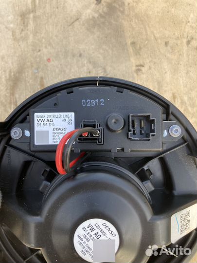 Мотор печки, резистор VAG 3G0907521A, 3g1819021D