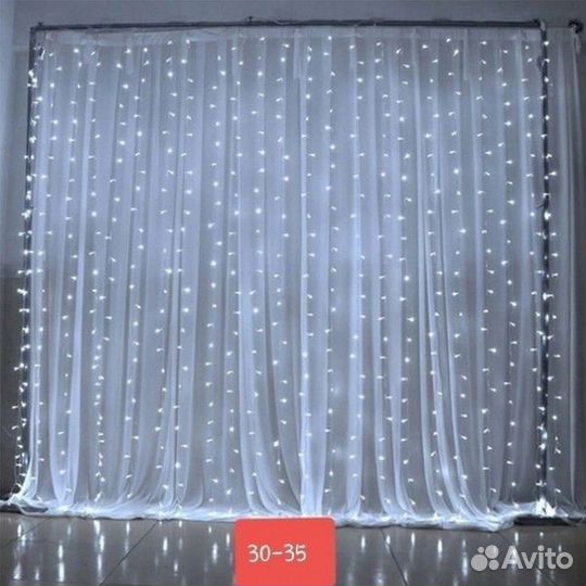 Гирлянда-штора (новые)