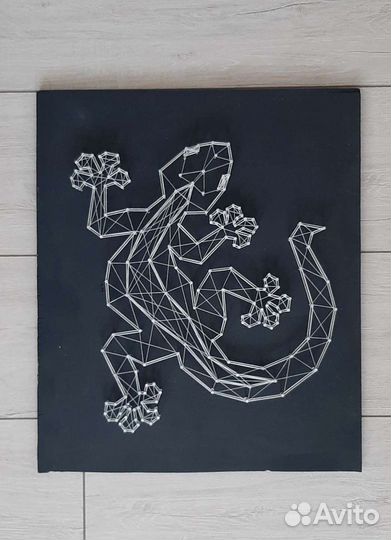 Картина стринг арт