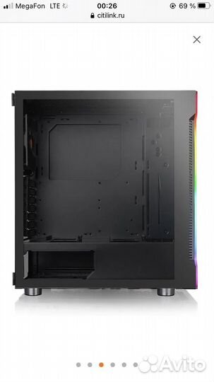 Thermaltake h200 tg Б.У