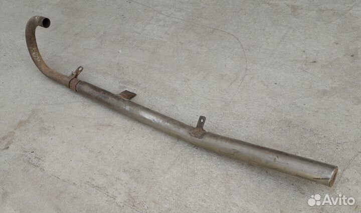 Глушитель из нержавейки на мототехнику