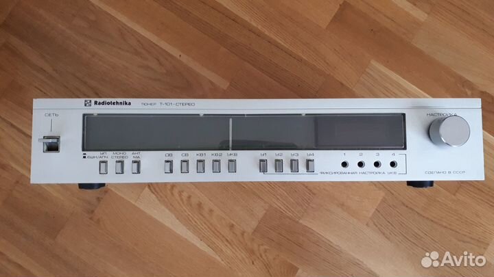 Тюнер Radiotehnika Т-101-стерео