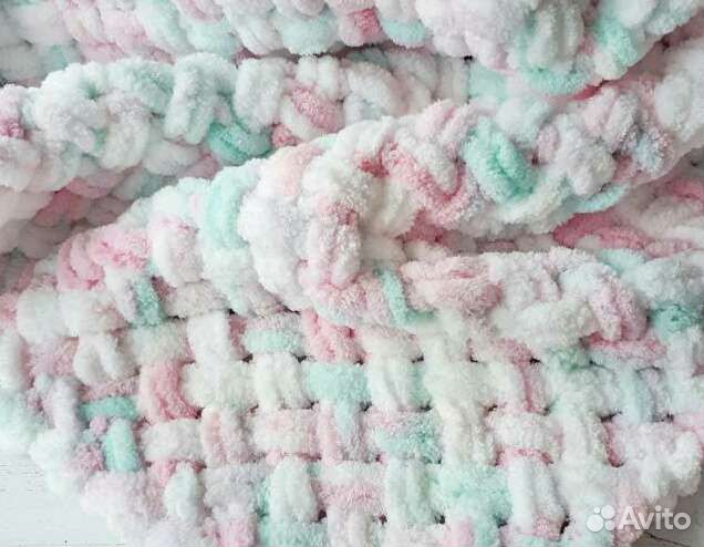 Детский плед из Ализе пуффи