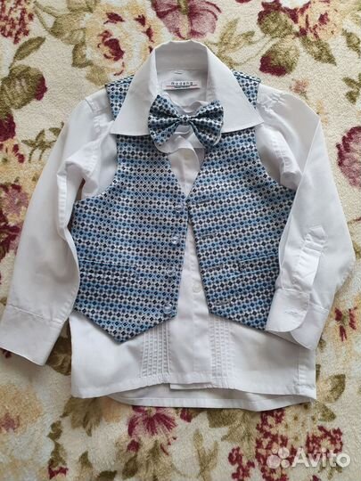 Рубашка и жилетка детская