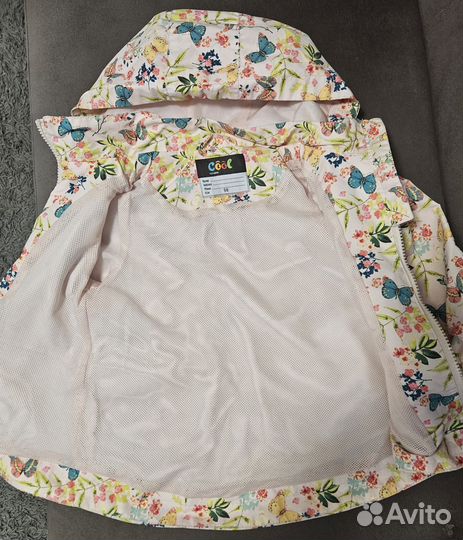 Куртка плащ для девочки 98 р