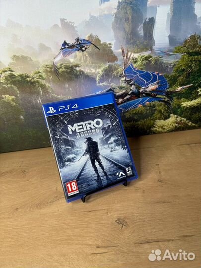 Диск для Ps4/Ps5 Metro Exodus новый