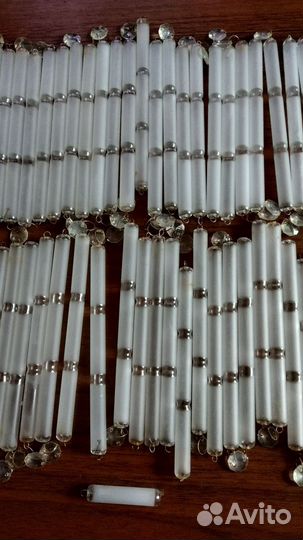 Люстра потолочная СССР с подвесками