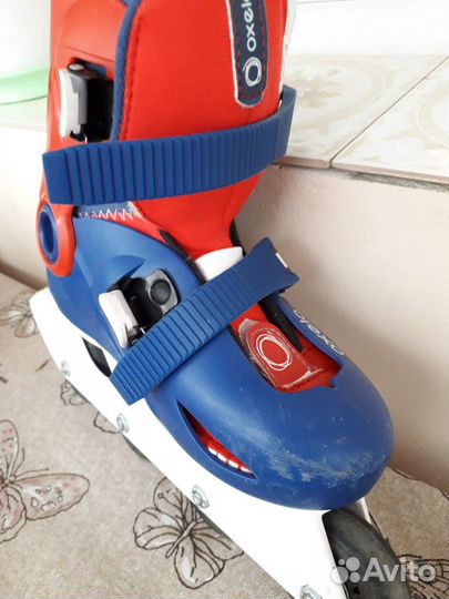 Роликовые коньки детские раздвижные