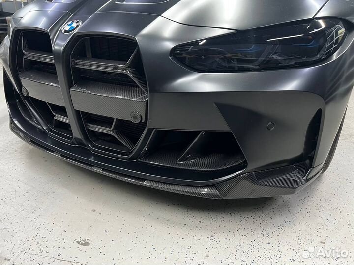 Карбоновая губа m performance BMW M3 G80, M4 G82